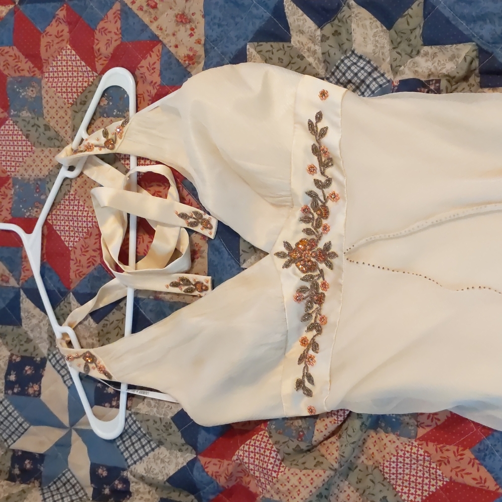 Soft flowy dress for formal occasion